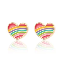 Girl Nation Earrings - heart