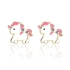 Girl Nation Teething Toys>Earrings - magic Unicorn