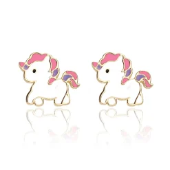 Girl Nation Teething Toys>Earrings - magic Unicorn