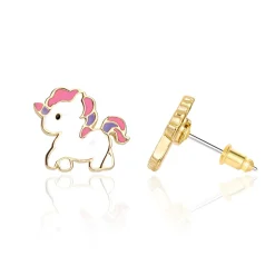 Girl Nation Teething Toys>Earrings - magic Unicorn