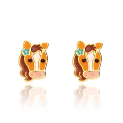 Girl Nation Earrings - pretty Pony