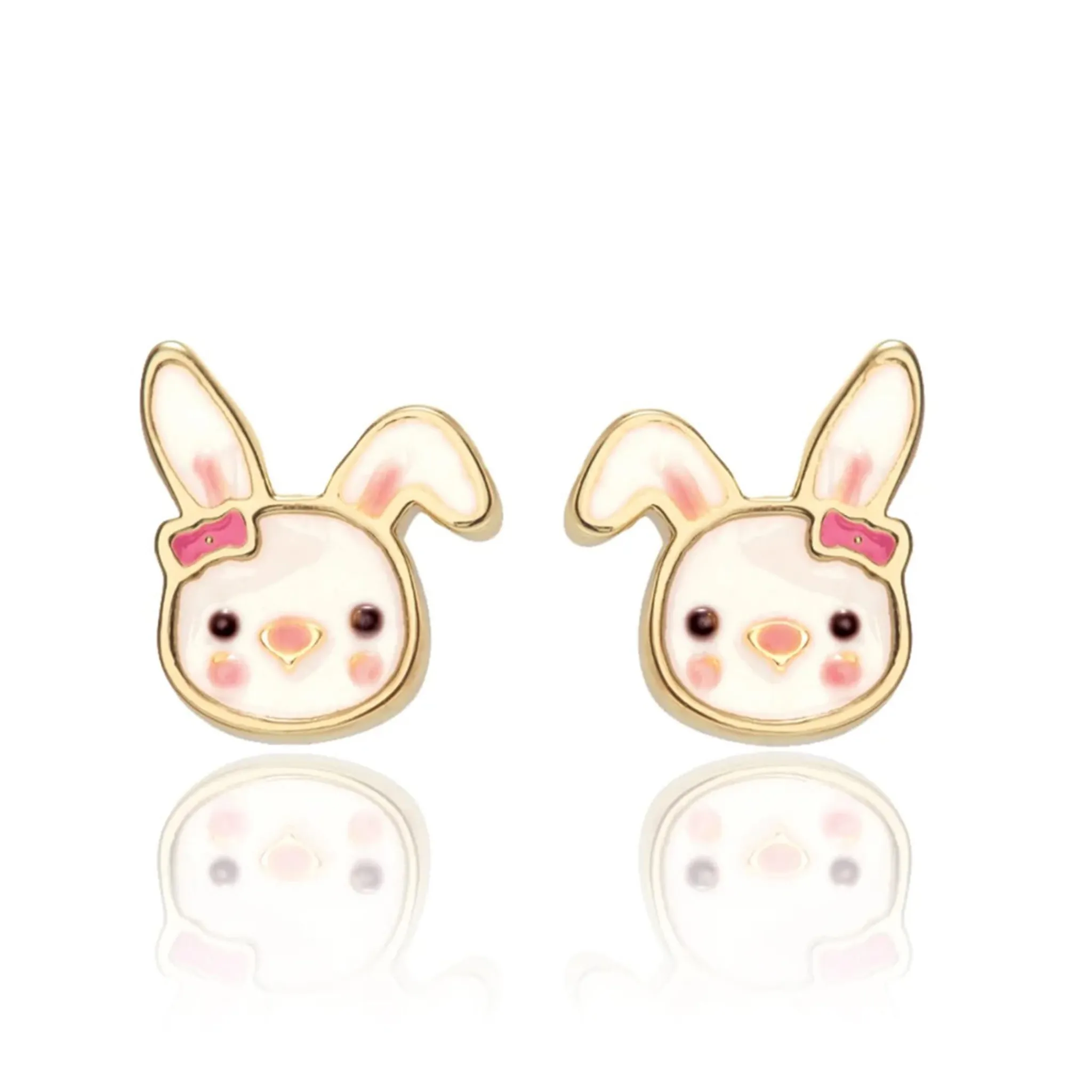 Girl Nation Teething Toys>Earrings - rabbit