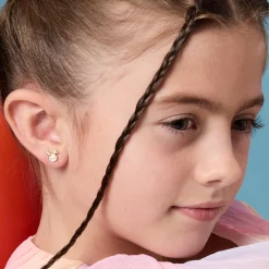Girl Nation Teething Toys>Earrings - rabbit