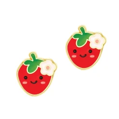 Girl Nation Earrings - strawberry