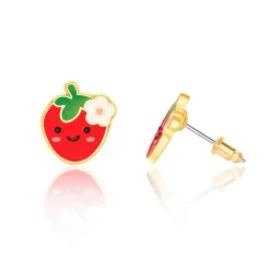 Girl Nation Earrings - strawberry