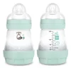 Mam Baby Easy Start Bottle 5oz (2) - Aqua Matte