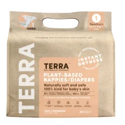 Terra Diapers & Cloth Diapers>Eco Diapers Size 1 Newborn - Up to 11lbs