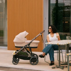 Kids Cybex eGazelle/Gazelle S Cot - Almond Beige