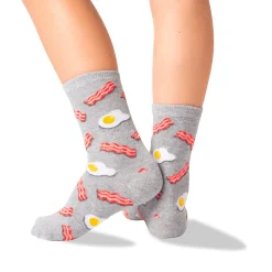 Kids/BOY Hotsox Eggs and Bacon Socks 4-12y