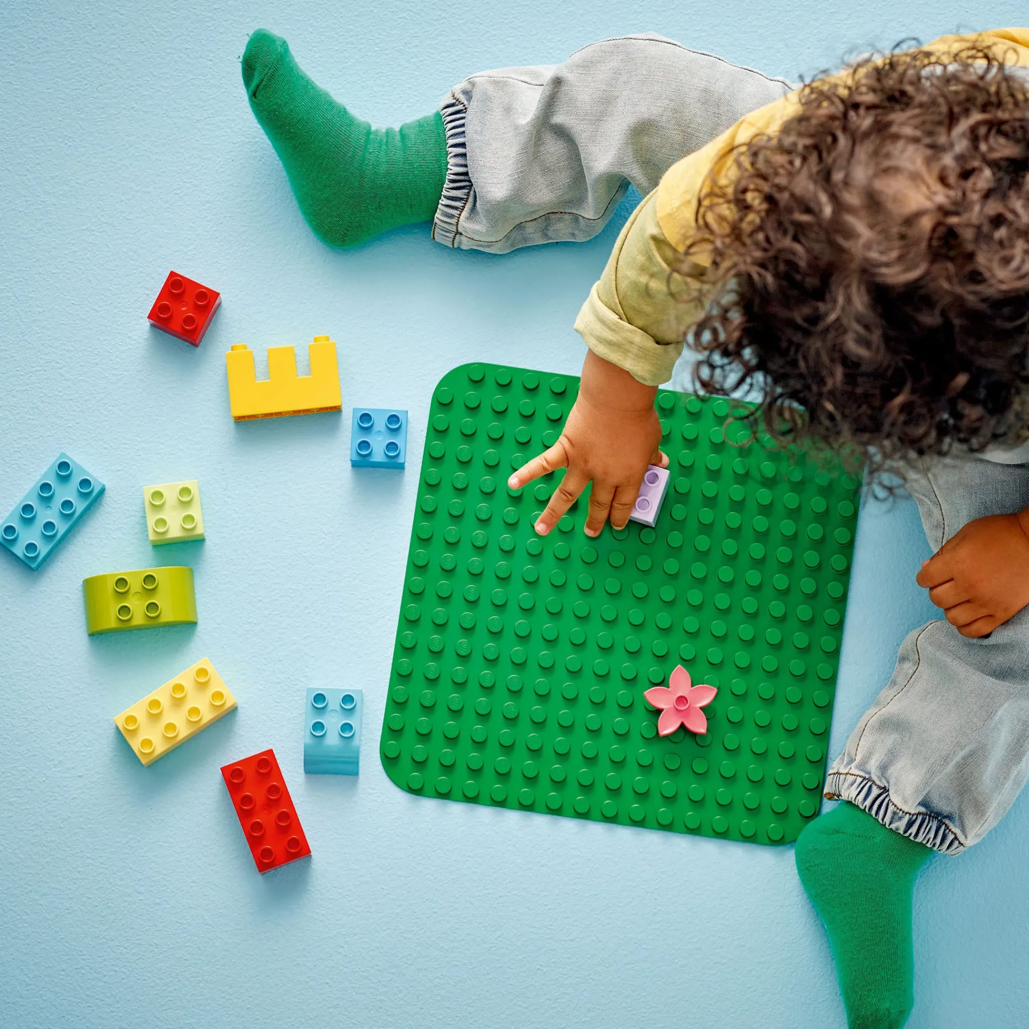 Kids LEGO® EGO® DUPLO® Green Building Plate