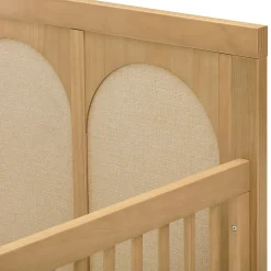 Namesake Eloise 4-in-1 Convertible Crib - Honey & Performance Sand Eco-Weave
