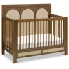 Namesake Cribs & Mattresses|Cribs & Mattresses>Eloise 4-in-1 Convertible Crib - Walnut & Performance Sand Eco-Weave