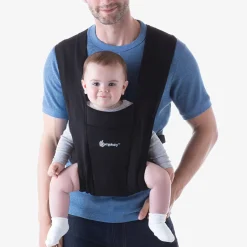 Ergobaby Embrace Cozy Newborn Carrier - Pure Black