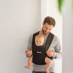 Ergobaby Embrace Cozy Newborn Carrier - Pure Black