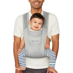 Ergobaby Embrace Mesh Newborn Carrier - Soft Grey