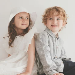 Kids Huttelihut Embroidery Dress 3-8