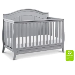 DaVinci Cribs & Mattresses|Cribs & Mattresses>Emmett 4-in-1 Convertible Crib - Grey