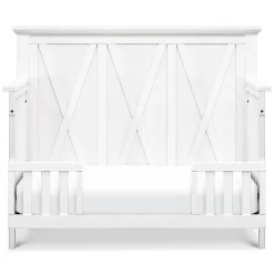 Million Dollar Baby Emory Farmhouse 4-in-1 Convertible Crib - Linen White