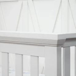 Million Dollar Baby Emory Farmhouse 4-in-1 Convertible Crib - Linen White