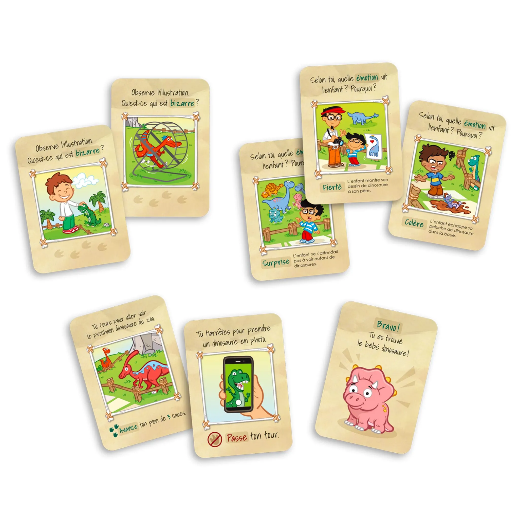 Kids Placote Board Games>En Mission Chez Les Dinosaures