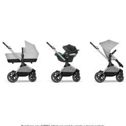Kids Cybex EOS Lux 2-in-1 Stroller - Lava Grey