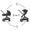 Kids Cybex Eos Moon Black Stroller