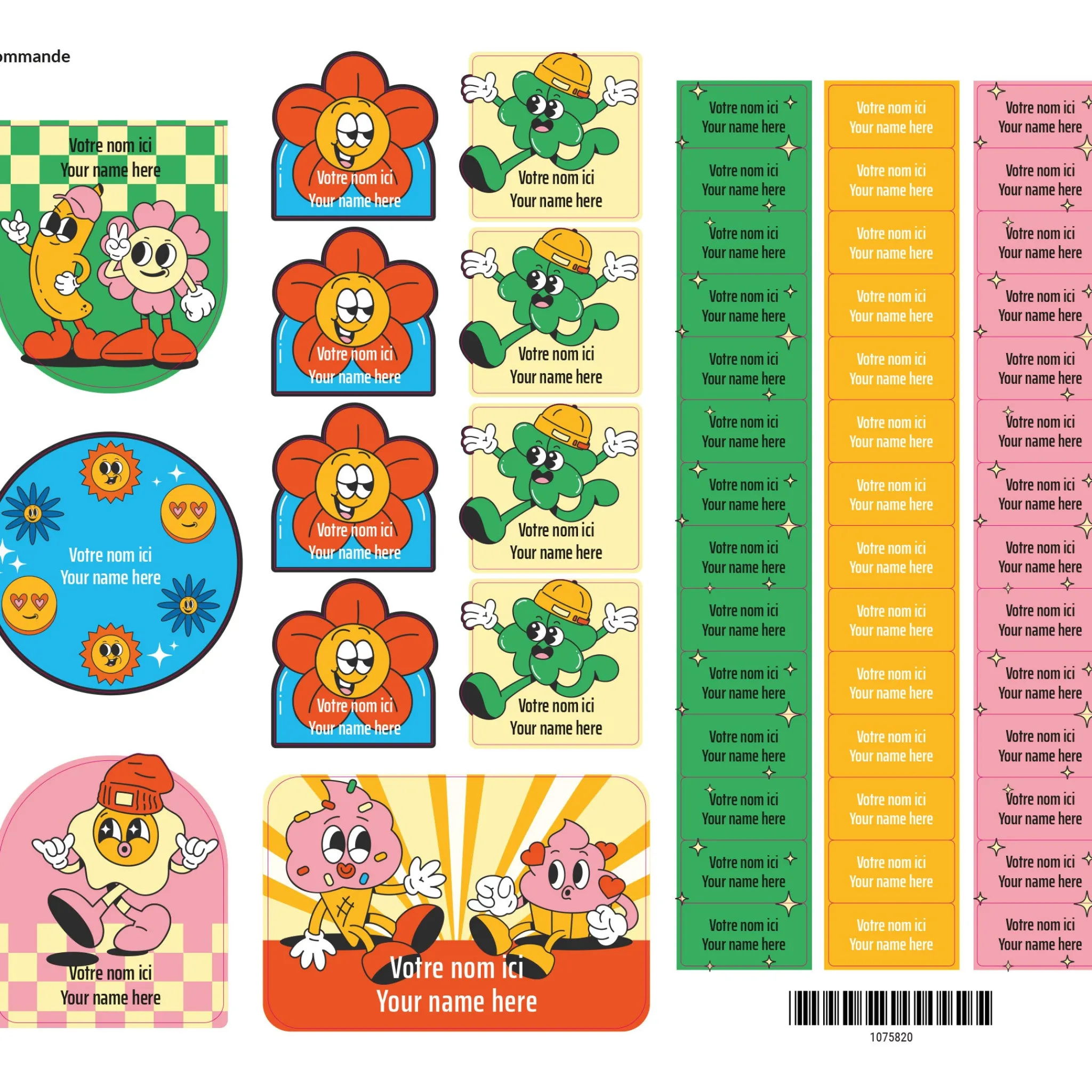 Kids Clement - Impressions Essential Labels - Retro
