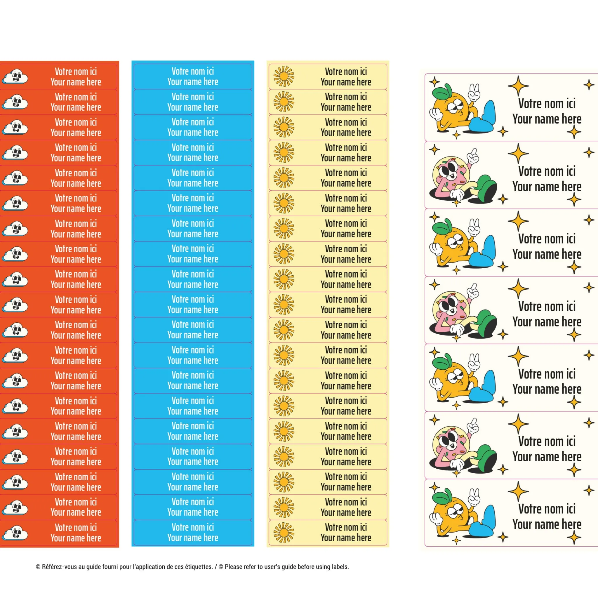 Kids Clement - Impressions Essential Labels - Retro