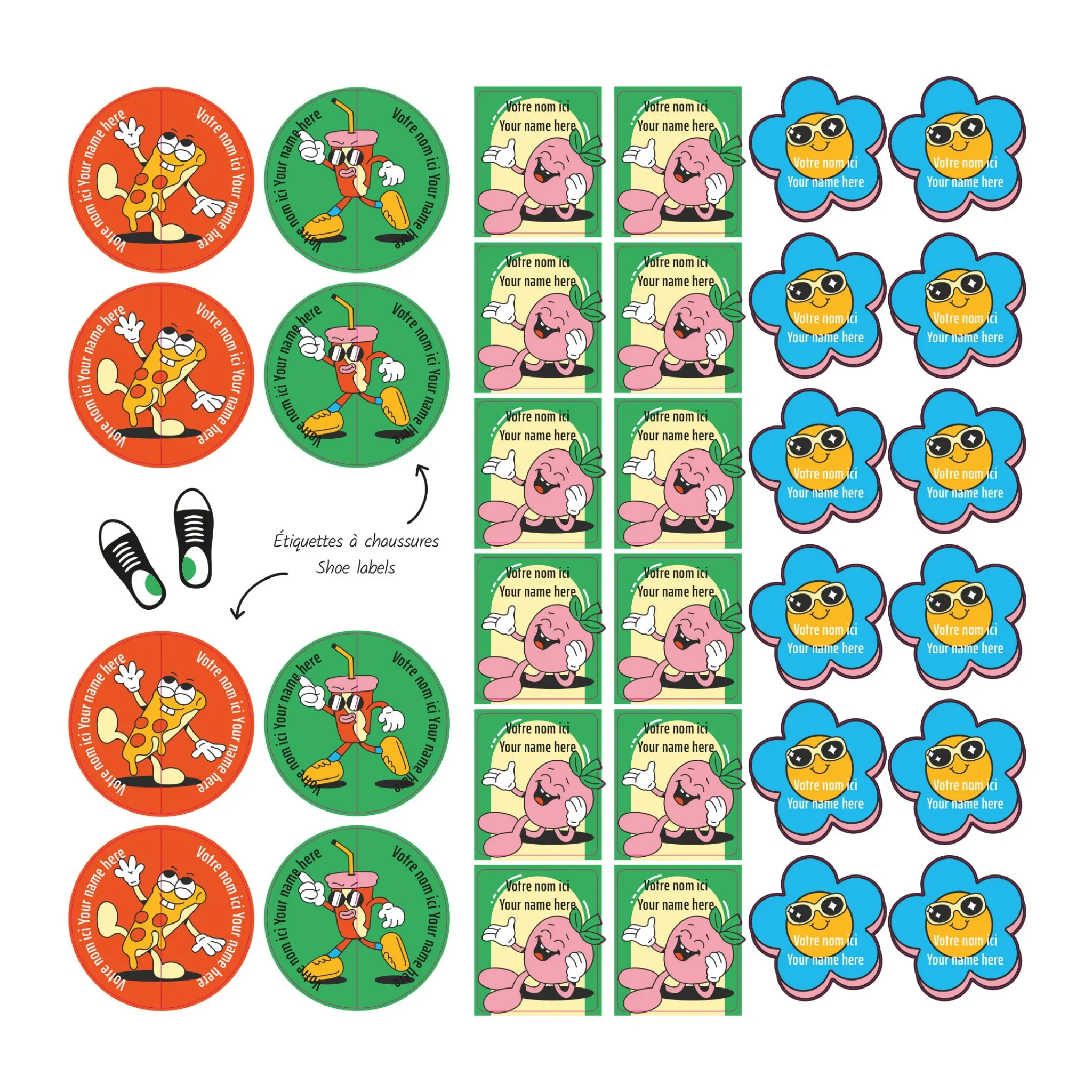 Kids Clement - Impressions Essential Labels - Retro