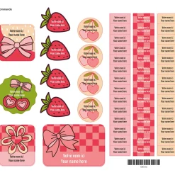 Kids Clement - Impressions Personalized Name Labels|Personalized Name Labels>Essential Name Labels - Bows