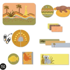 Kids Clement - Impressions Essential Name Labels - Desert