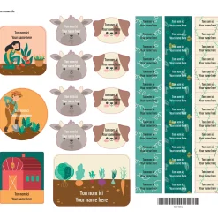 Kids Clement - Impressions Personalized Name Labels|Personalized Name Labels>Essential Name Labels - Farm