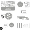 Kids Clement - Impressions Personalized Name Labels|Personalized Name Labels>Essential Name Labels - Grey patterns