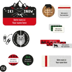 Kids Clement - Impressions Essential Name Labels - Hunter