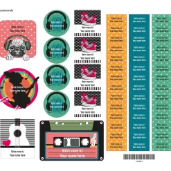 Kids Clement - Impressions Essential Name Labels – Music