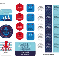 Kids Clement - Impressions Essential Name Labels – Nautical