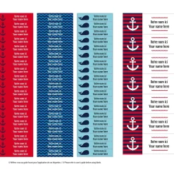 Kids Clement - Impressions Essential Name Labels – Nautical