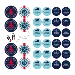 Kids Clement - Impressions Essential Name Labels – Nautical