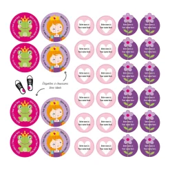 Kids Clement - Impressions Essential Name Labels – Princesses
