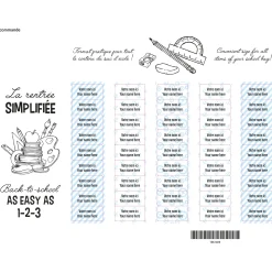 Kids Clement - Impressions Personalized Name Labels|Personalized Name Labels>Essential Name Labels – School blue