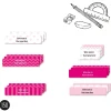 Kids Clement - Impressions Essential Name Labels – School pink