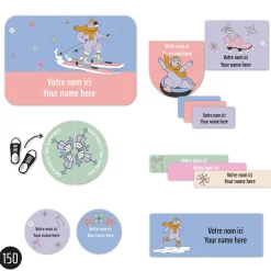 Kids Clement - Impressions Essential Name Labels - Skate