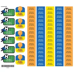 Kids Clement - Impressions Personalized Name Labels|Personalized Name Labels>Essential Name Labels – Soccer