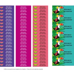 Kids Clement - Impressions Essential Name Labels - Tropical