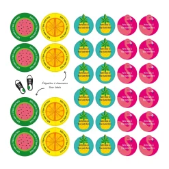 Kids Clement - Impressions Essential Name Labels - Tropical