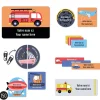 Kids Clement - Impressions Essential Name Labels - Transport
