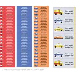 Kids Clement - Impressions Essential Name Labels - Transport