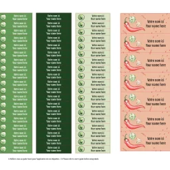 Kids Clement - Impressions Essential Name Labels - Veggies