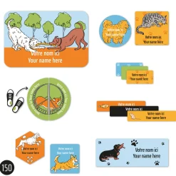 Kids Clement - Impressions Essentials Name Labels - Animals