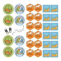 Kids Clement - Impressions Essentials Name Labels - Animals